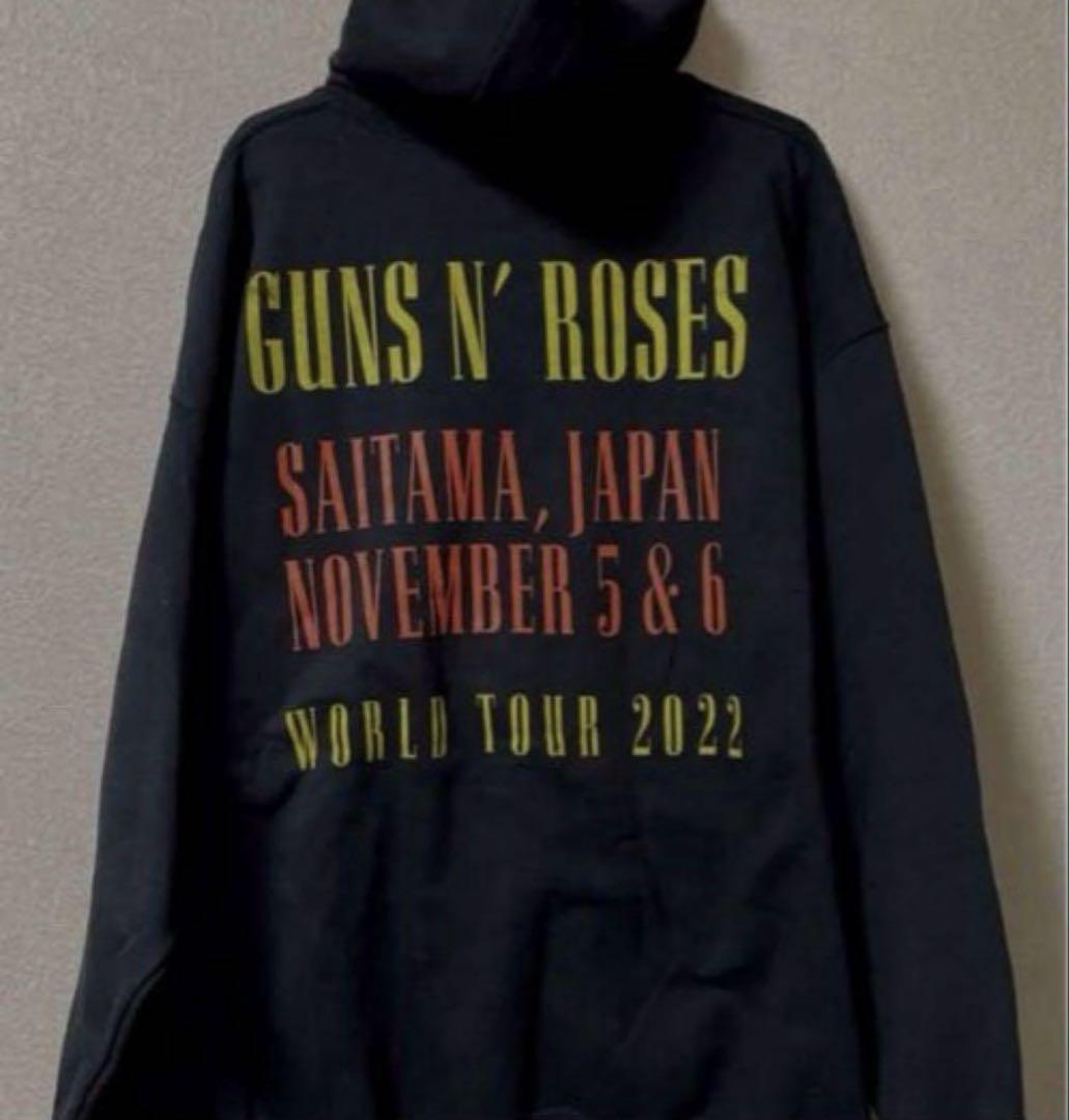 未使用！Guns N' Roses 2022年日本公演限定オフィシャルパーカ