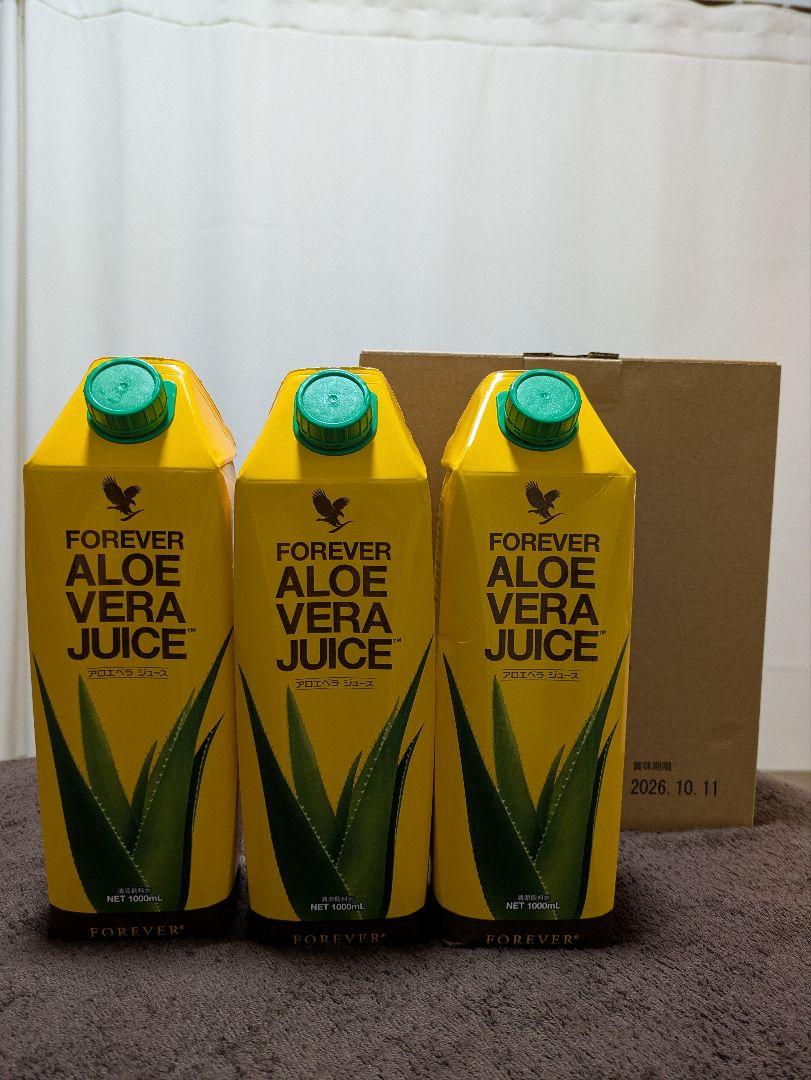 アロエベラジュース 1000ml 6本セット 賞味期限2026年10月11日