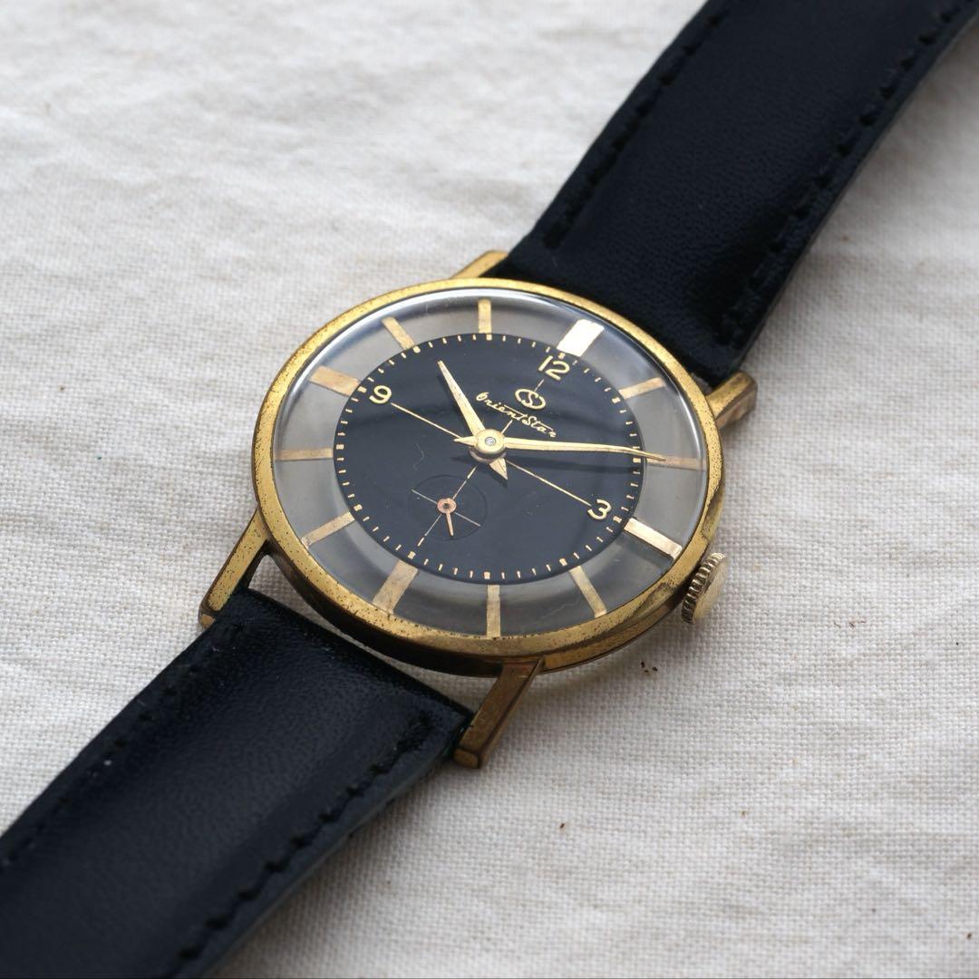 Orient Star スモールセコンド手巻き時計 裏スケルトン