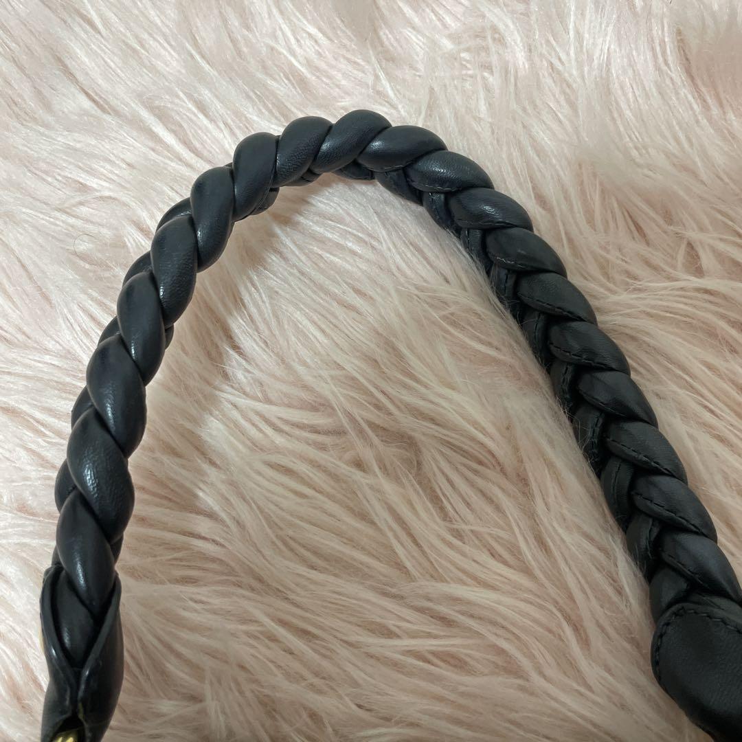 miumiu ハンドバッグ マテラッセ ワンショルダー 黒 miumiu ハンドバッグ マテラッセ ワンショルダー 黒