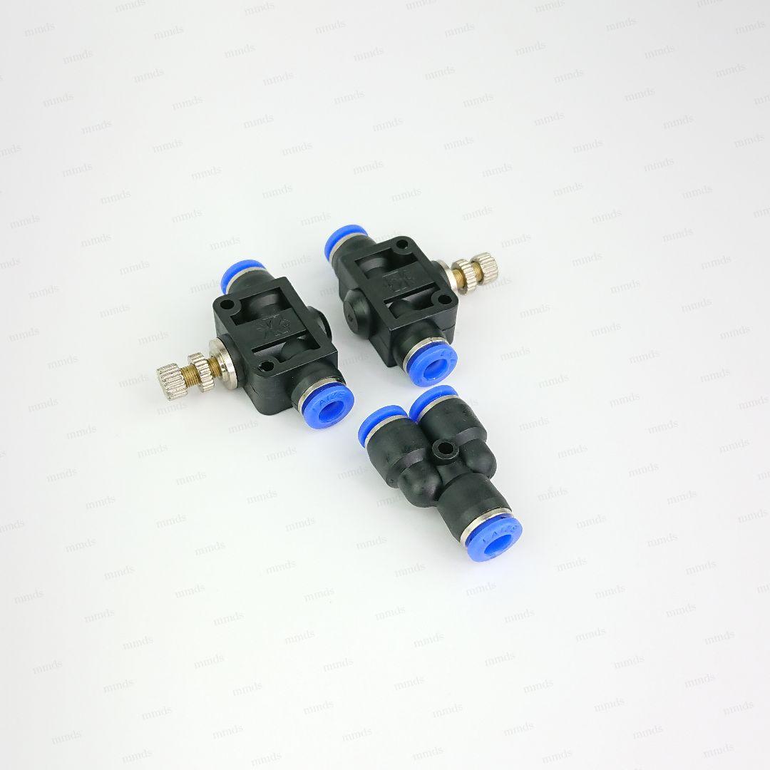 Y型ブランチ 継手 1 スピコン 2 レイズ社製 Co2添加の分岐等に メルカリ
