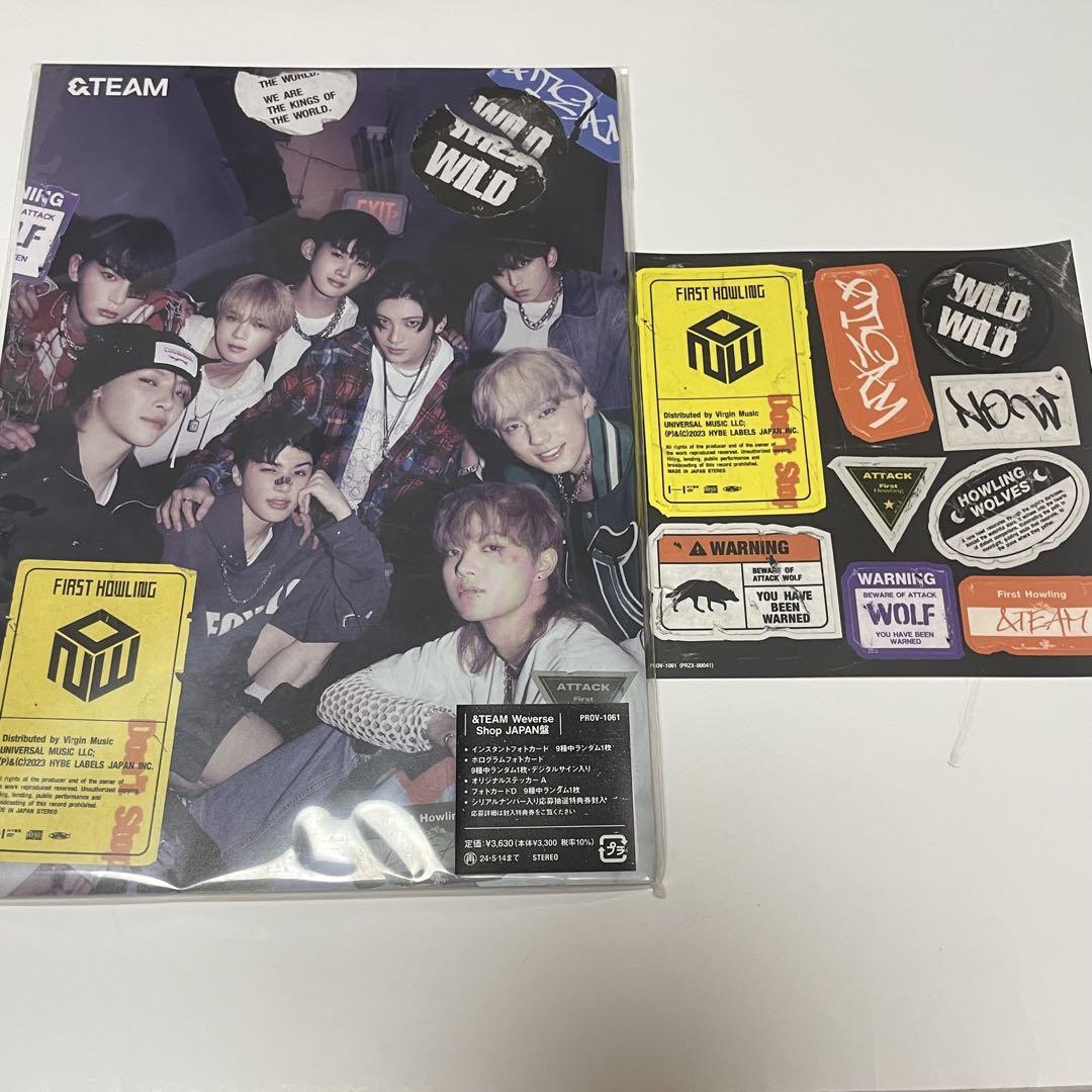 &TEAM First Howling : NOW UNIVERSAL MUSIC STORE Edition CD+