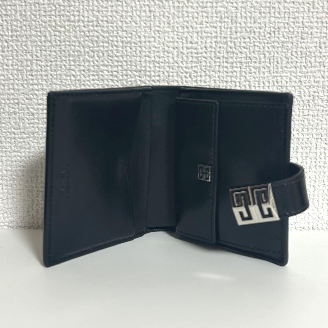 【爆売り！】 kana様専用GIVENCHY レザー＋DIORアイシャドウ 黒 二つ折り財布 小物