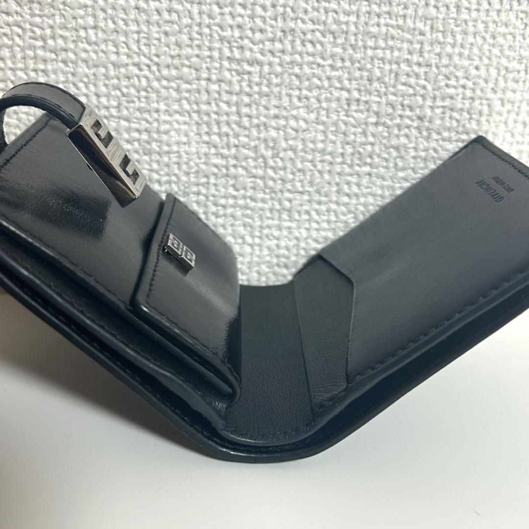kana様専用GIVENCHY 二つ折り財布 黒 レザー＋DIORアイシャドウ