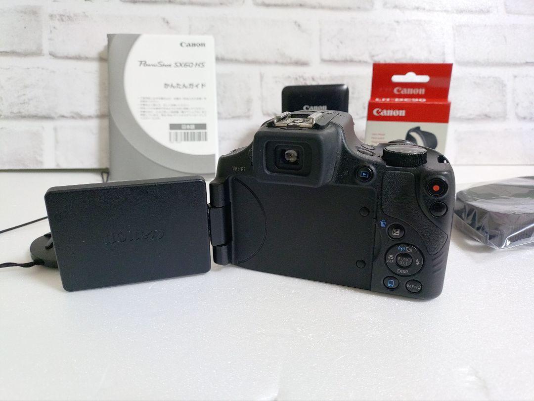 Canon PowerShot SX60 HS 本体と付属品