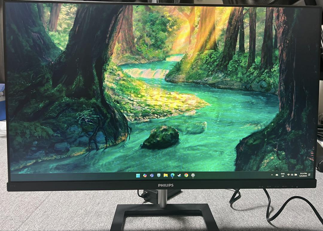 PHILIPS Monitor 27インチ フルHD（1920×1080）