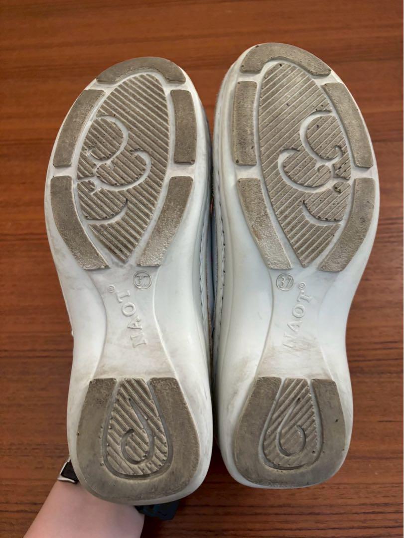 NAOT ナオト IRIS white 37 23.5 サボ
