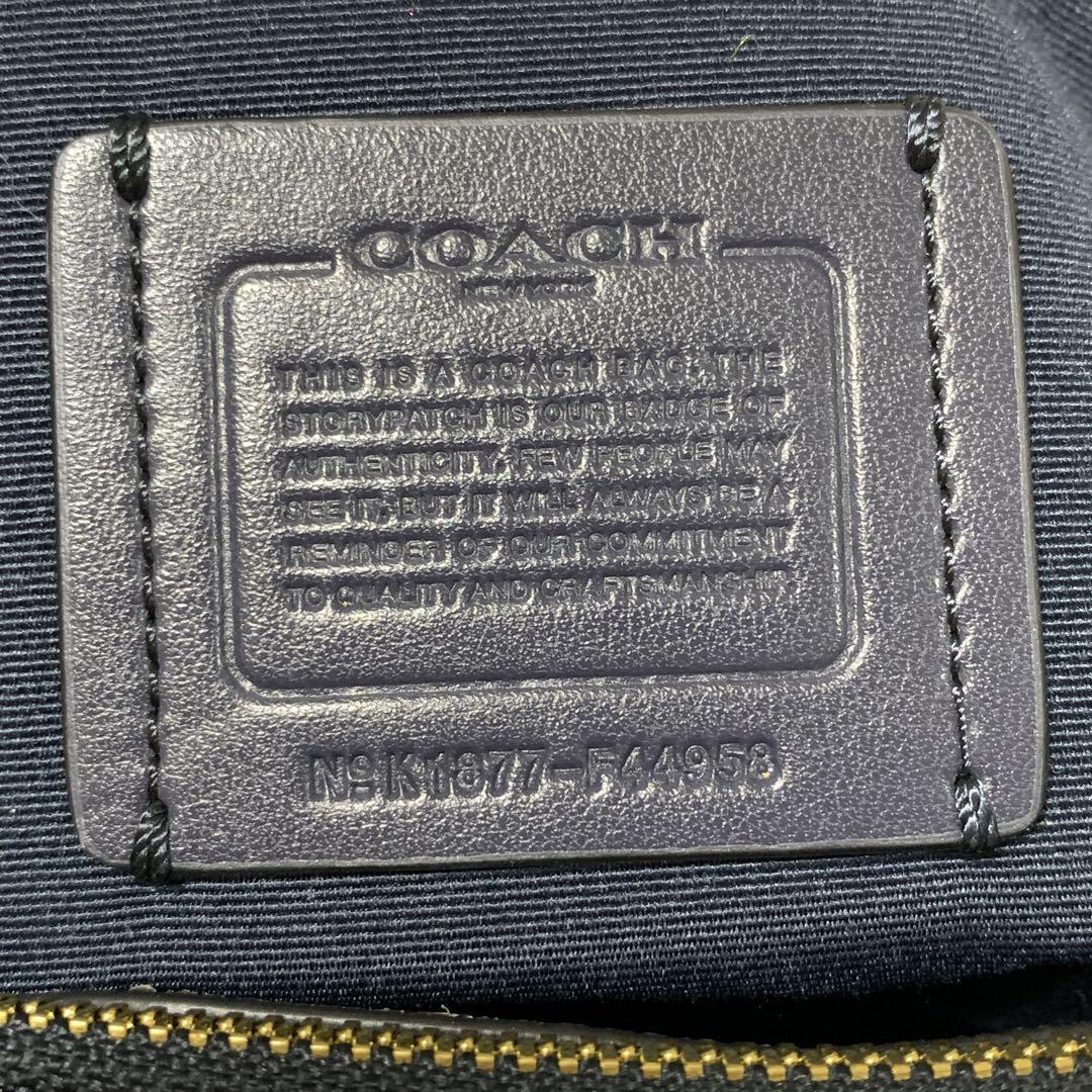 コーチ COACH ハンドバッグ レザー ゴールドチャーム 金具