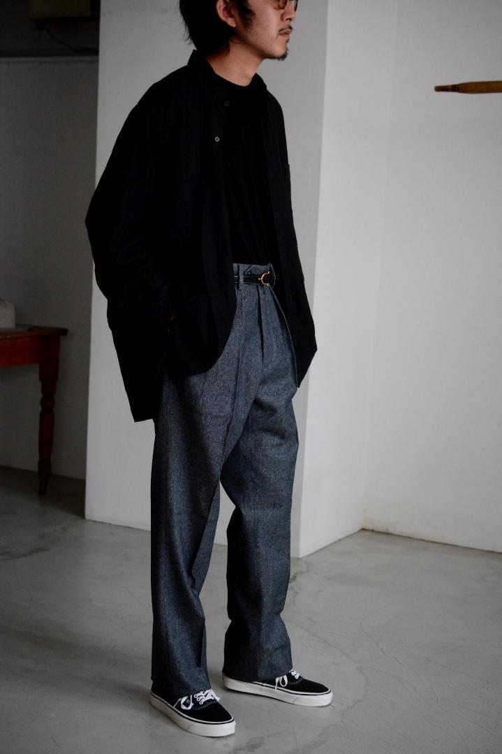 パンツ NEAT for nariwai silk 100% denim size46