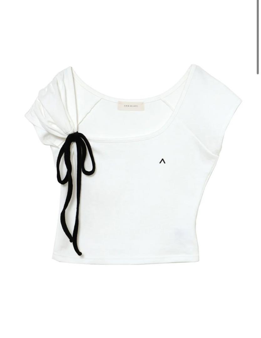 andmary Kitty ribbon tops アンドマリー