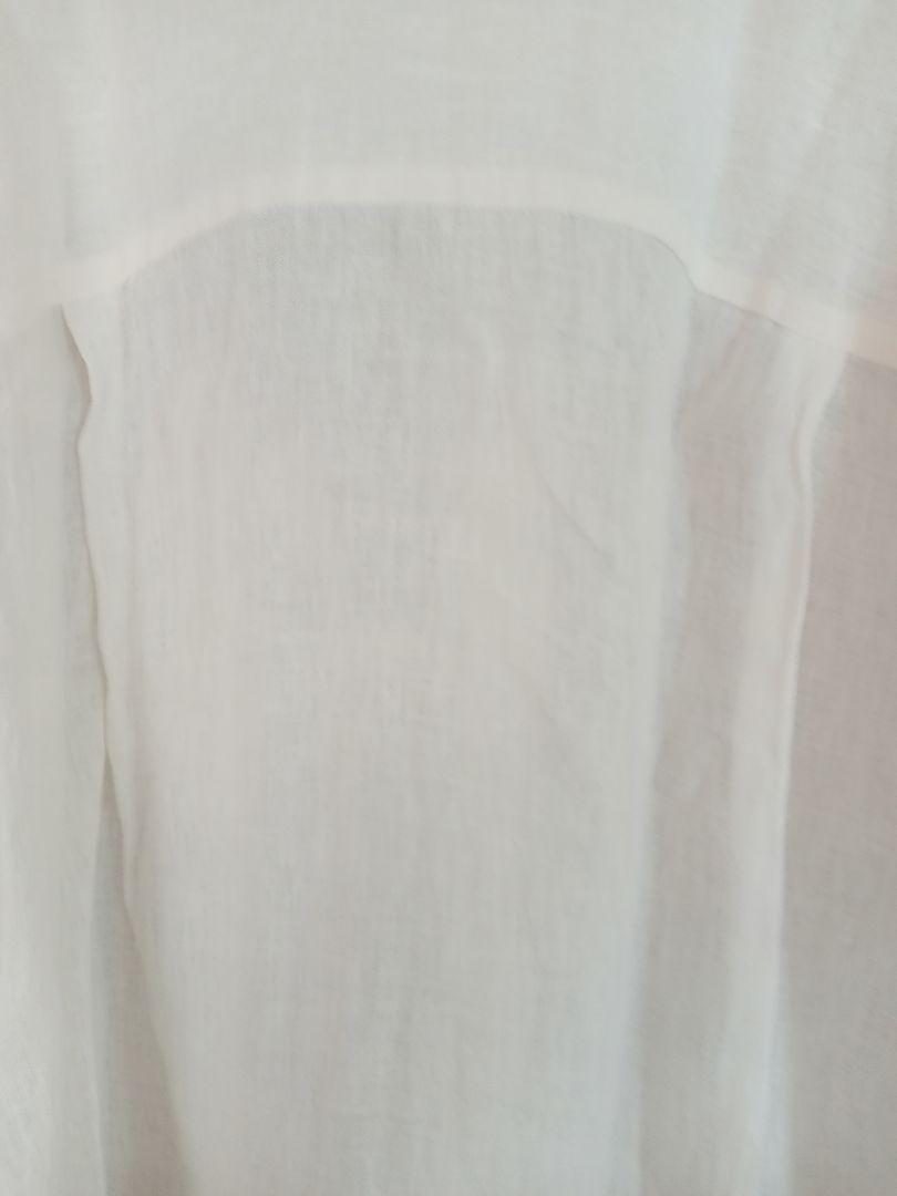 《新品未使用》maison de soilバンドカラーマキシシャツ白