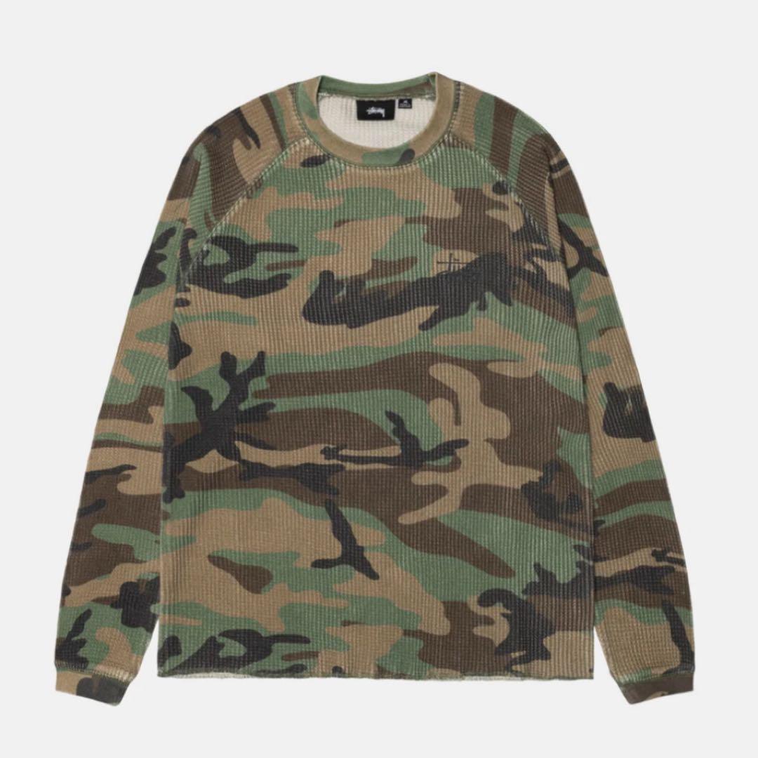 STUSSY BASIC THERMAL CAMO サーマル カモ M - メルカリ