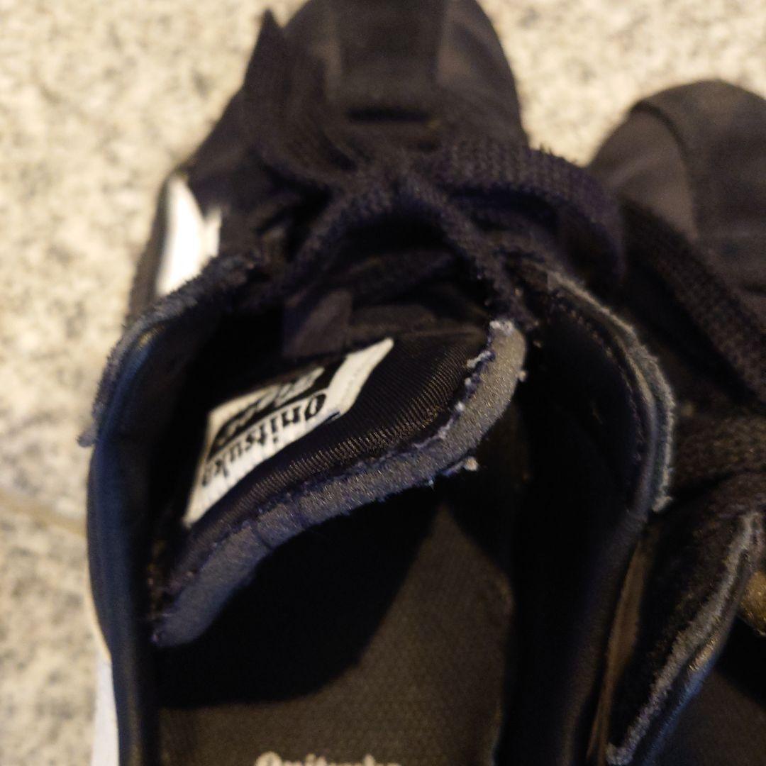 ふぅです。 Onitsuka Tiger ブラック/ホワイト スニーカー