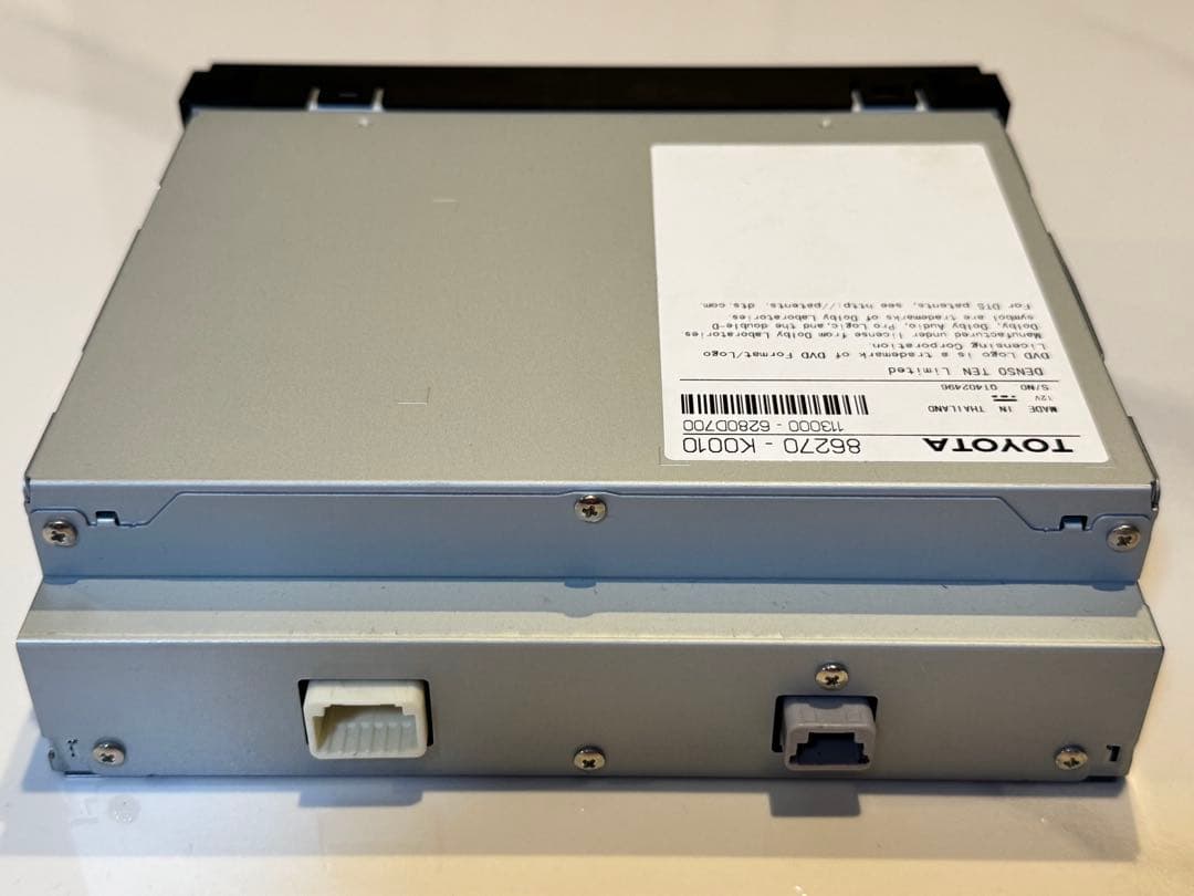 30 アルファード 後期 純正 DVD デッキ ディスプレイオーディオ 30 アルファード 後期 純正 DVD デッキ ディスプレイオーディオ