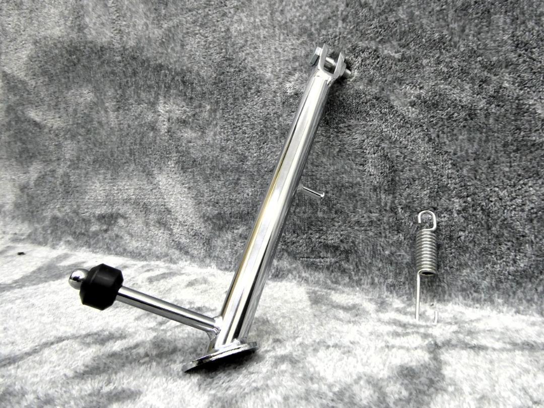 ☆XJR400 メッキ サイドスタンド ロング26cm/前期4HM