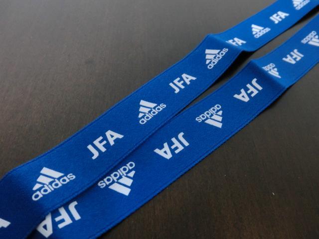 【非売品】日本サッカー協会JFA＆アディダスコラボ★携帯ストラップ★日本代表