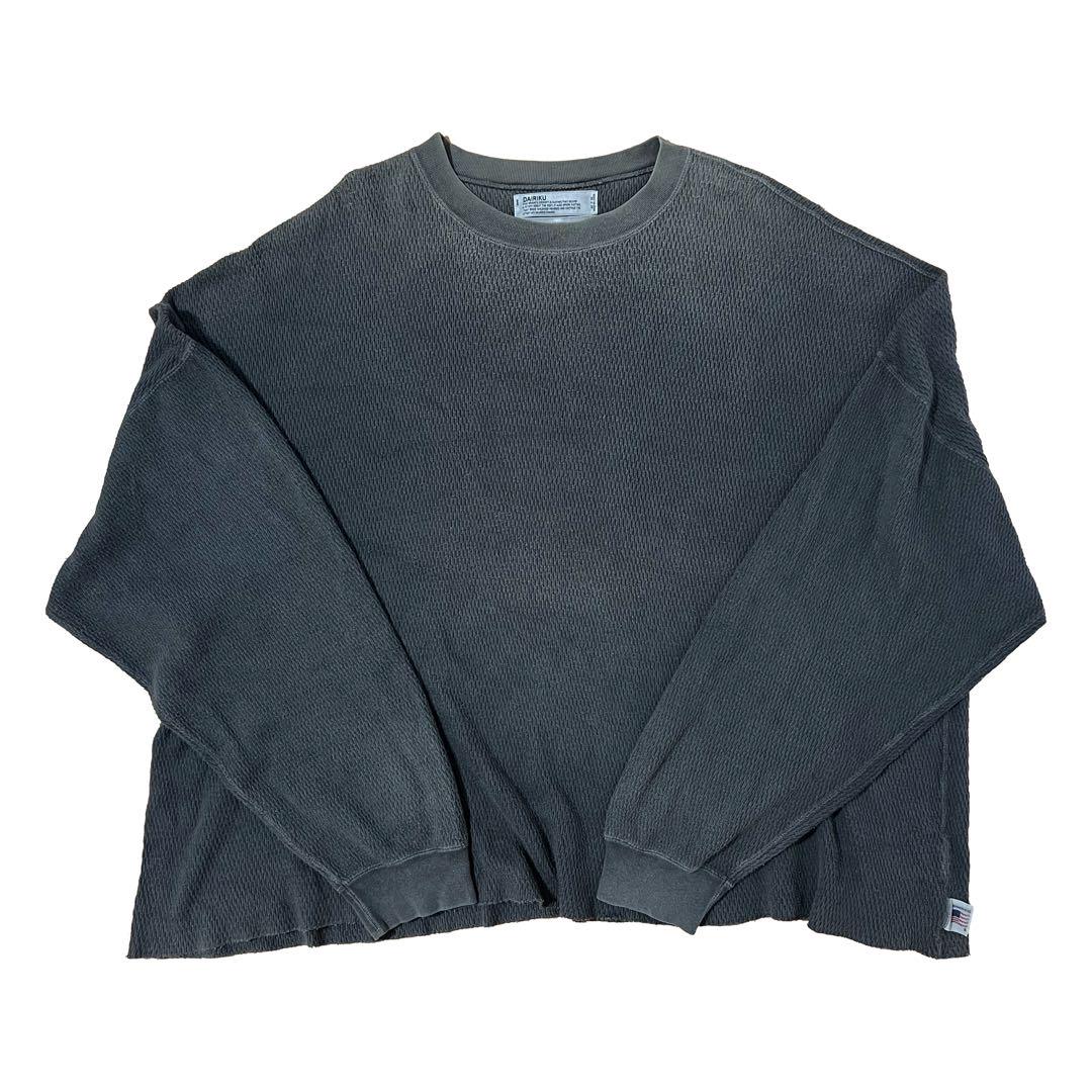 DARIKU 20aw サーマル ロンT スウェット 画像1
