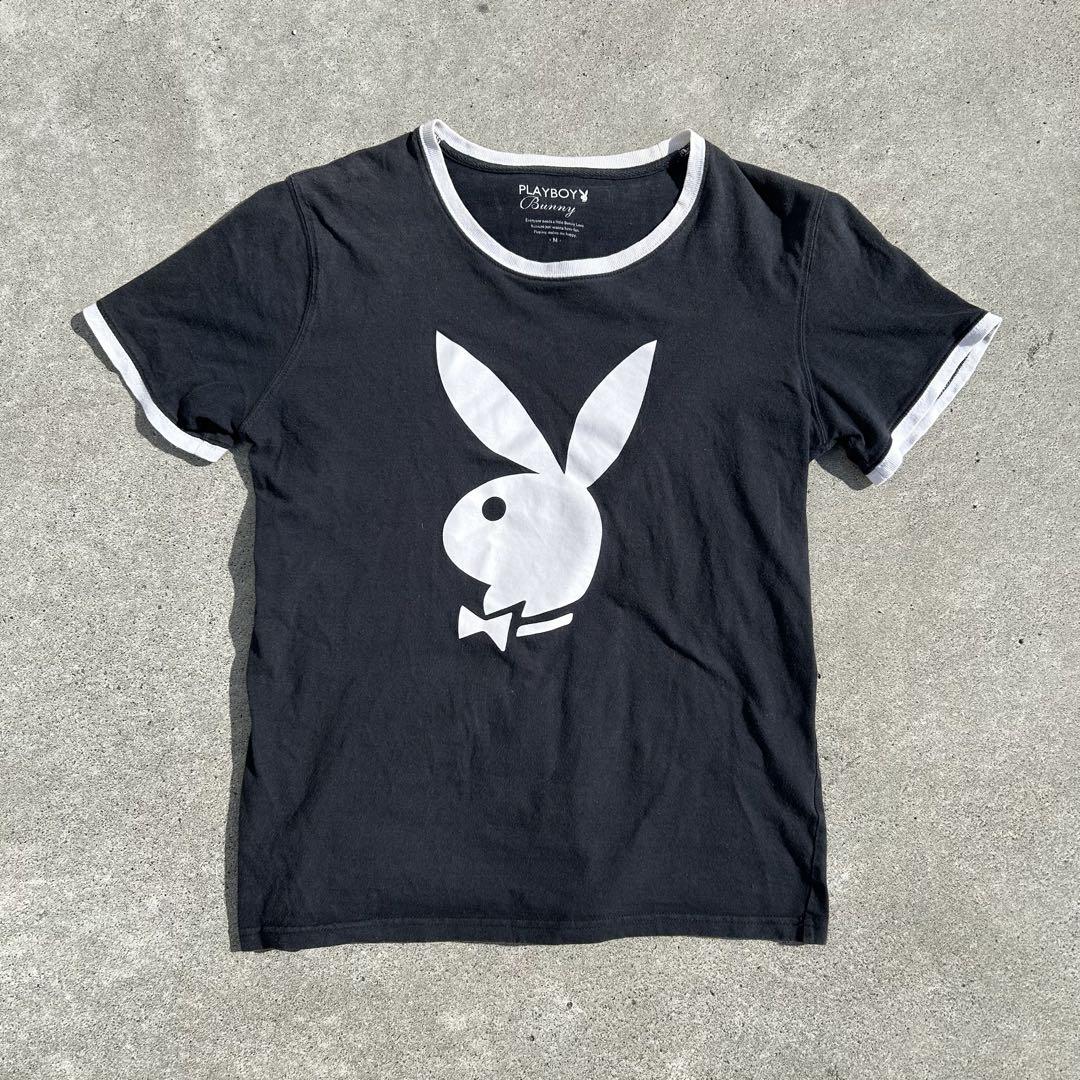 PLAYBOY リンガーTシャツ Y2K 裏原
