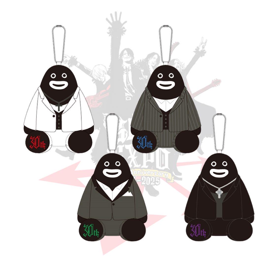 GLAY 30th Anniversary ZURAマスコットVol.2 全4種 GLAY 30th Anniversary ZURAマスコットVol.2～GiGO限定