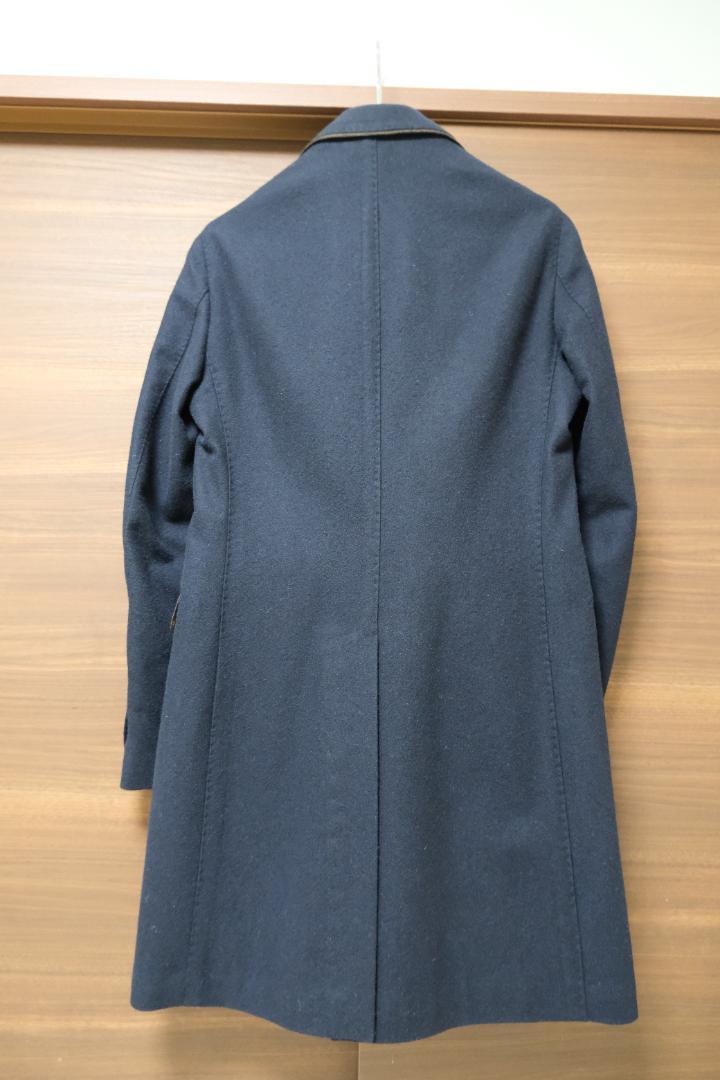 ラルディーニ　 Lardini チェスターコート サイズ 46 ネイビー