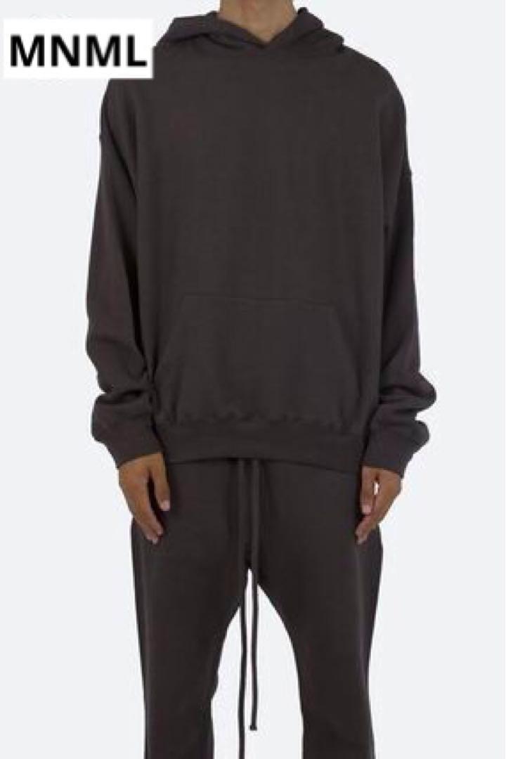 MNML＊EVERY DAY パーカー  VINTAGE BLACK Sサイズ