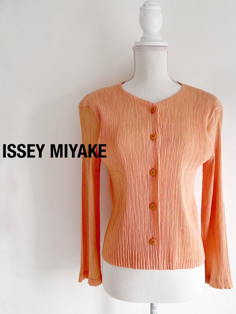 ISSEY MIYAKE プリーツカーディガン