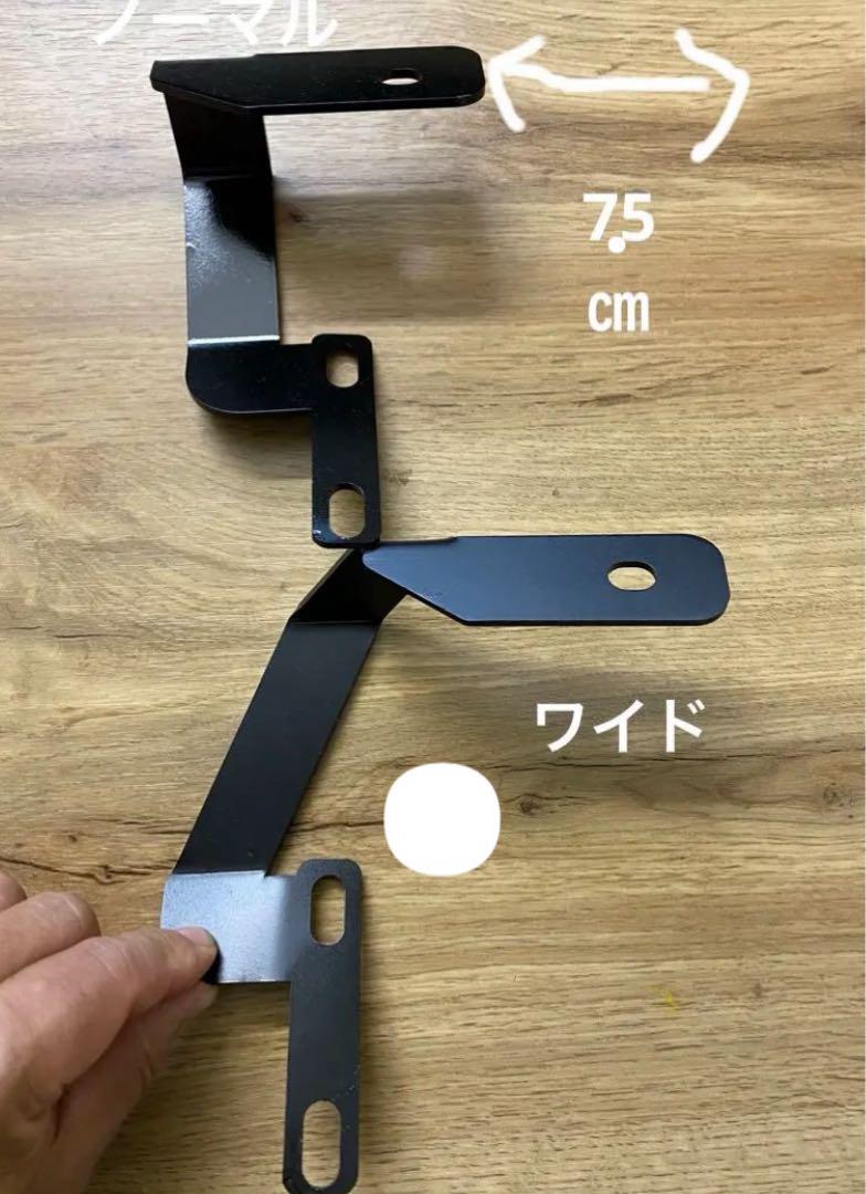ハイラックス(gun125)用ボンネットライトステー　(アウトワイド) type