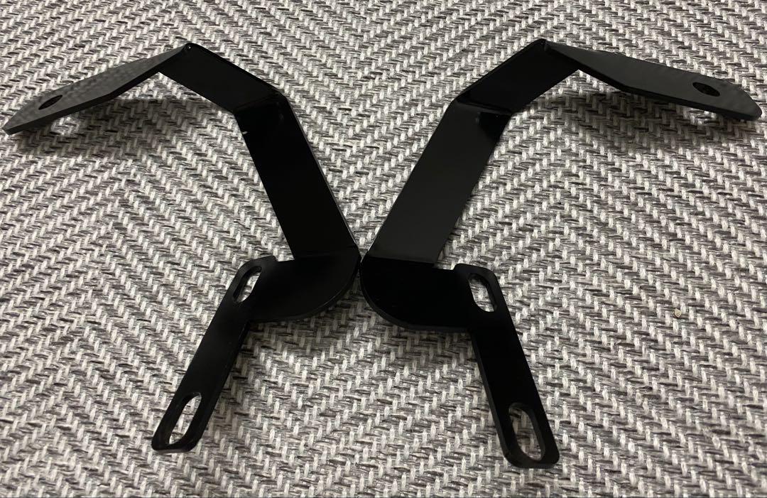 ハイラックス(gun125)用ボンネットライトステー　(アウトワイド) type