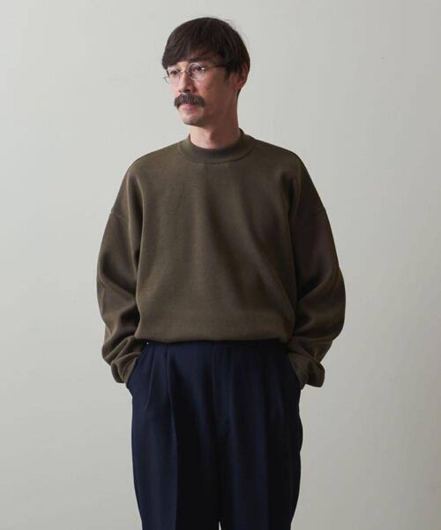 steven alan ミラノ　ワイドモックネック　ニット　S
