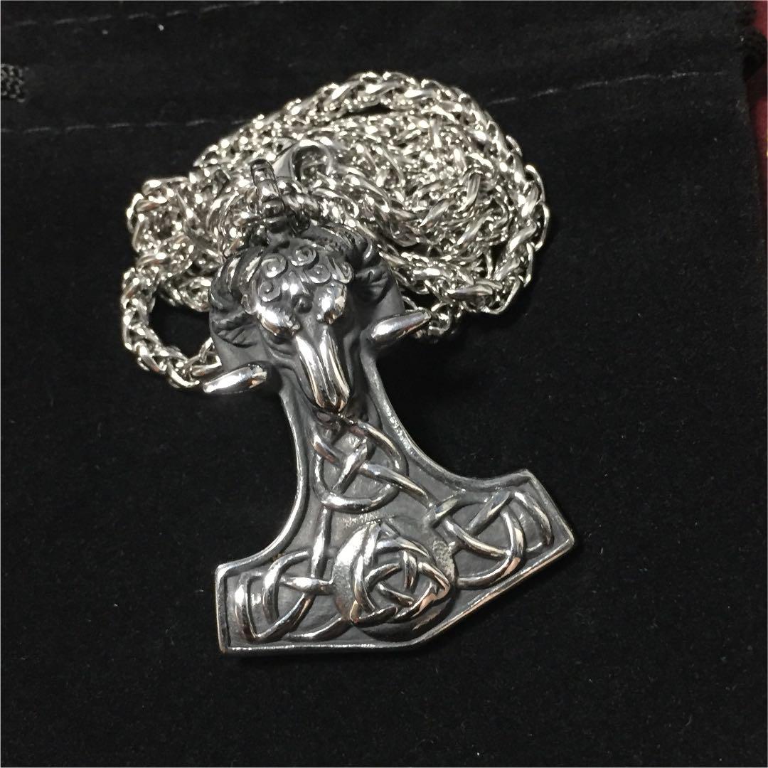 ☆パンクヴィンテージハンマーペンダントネックレス☆アクセサリー　メンズ