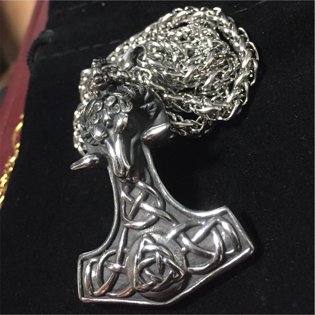 ☆パンクヴィンテージハンマーペンダントネックレス☆アクセサリー　メンズ