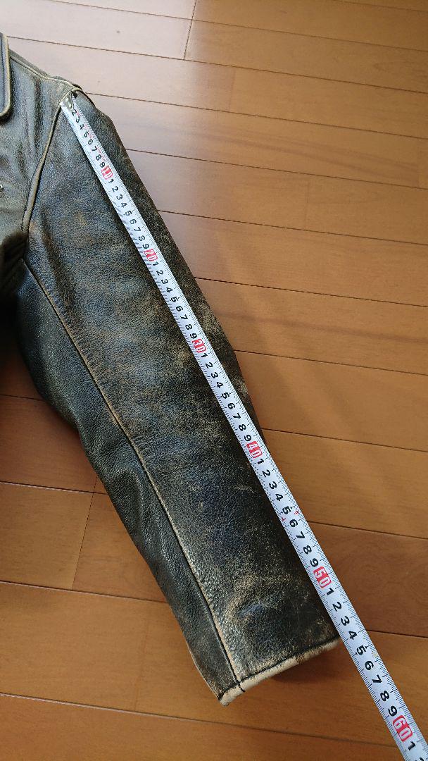 R&B レザーシングルライダース