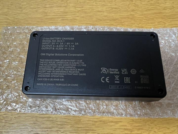 OM-SYSTEM SBCX-1 リチウムイオン電池 充電器セット | emporioderinho