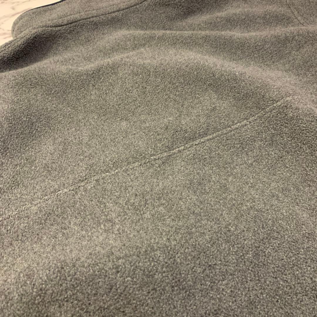 patagonia ハーフジップ フリース グレー