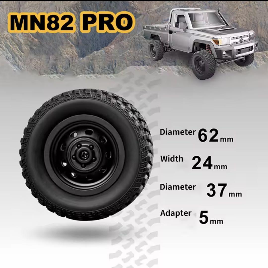 1:12 Full Scale RC CAR MN82 PRO 2.4G 4WD Off-Road Crawler