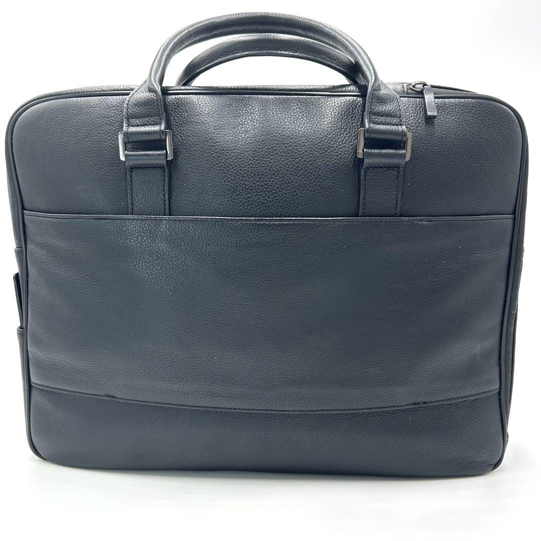 【極美品】dunhill アボリティーズ ビジネスバッグ 2way パスケース付