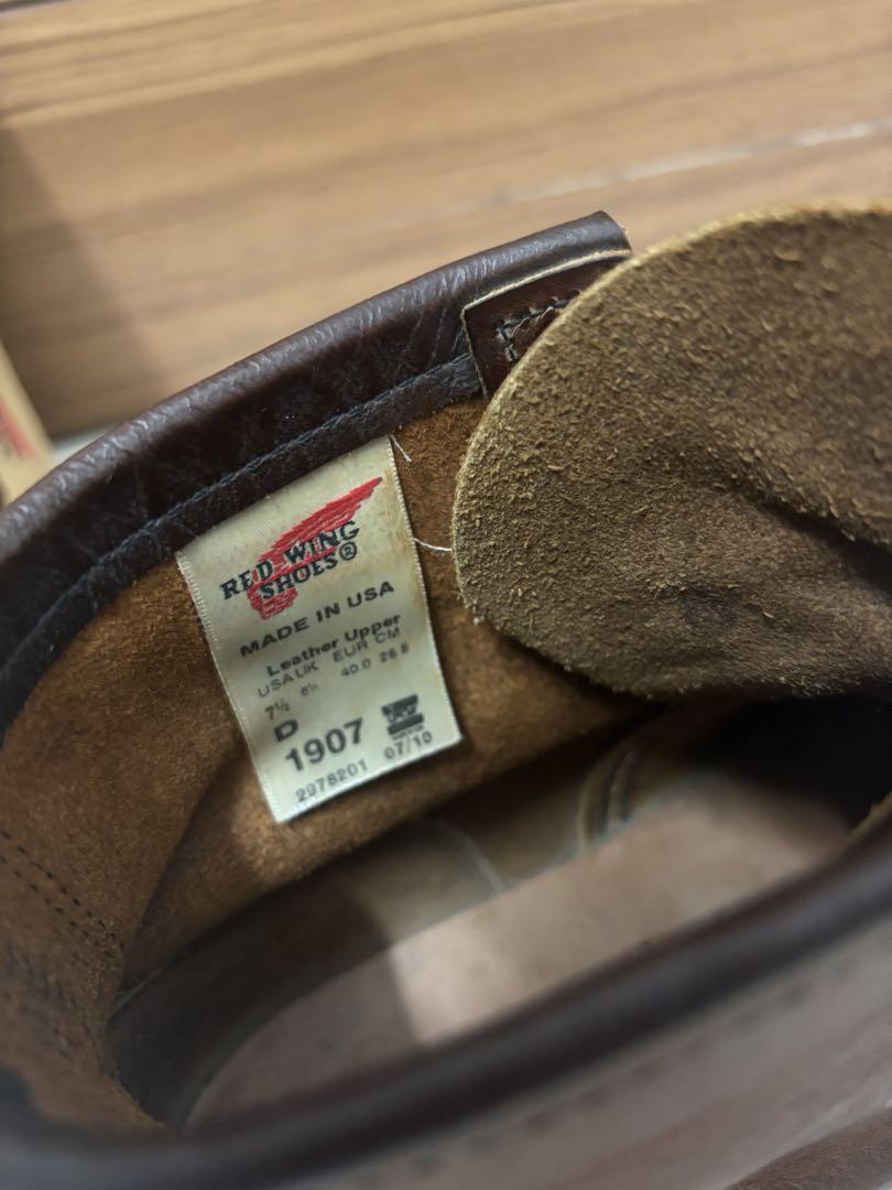 RED WING SHOES ブラウン ワークブーツ