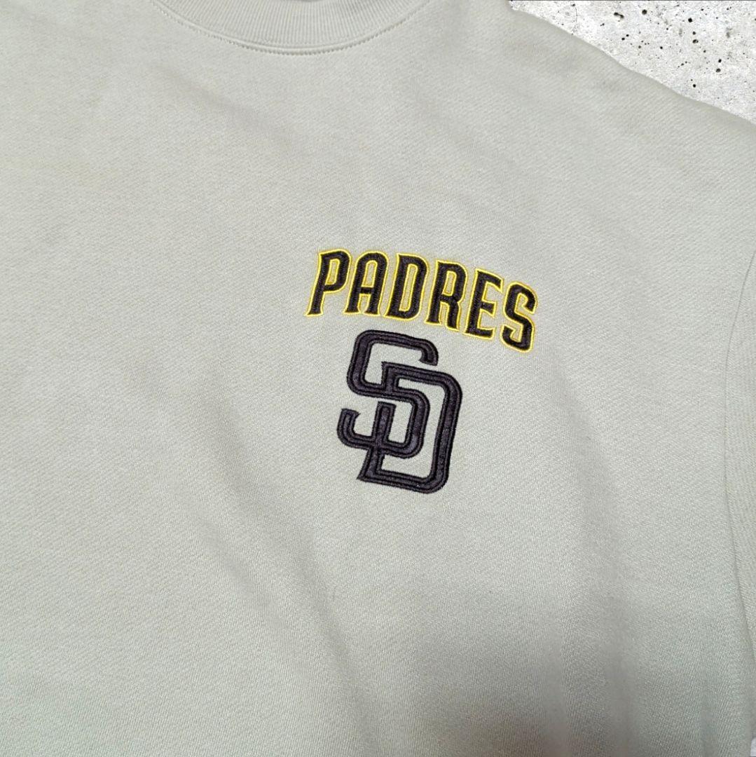 MLBメジャーリーグベースボールサンディエゴパドレススウェットトレーナー刺繍ロゴ