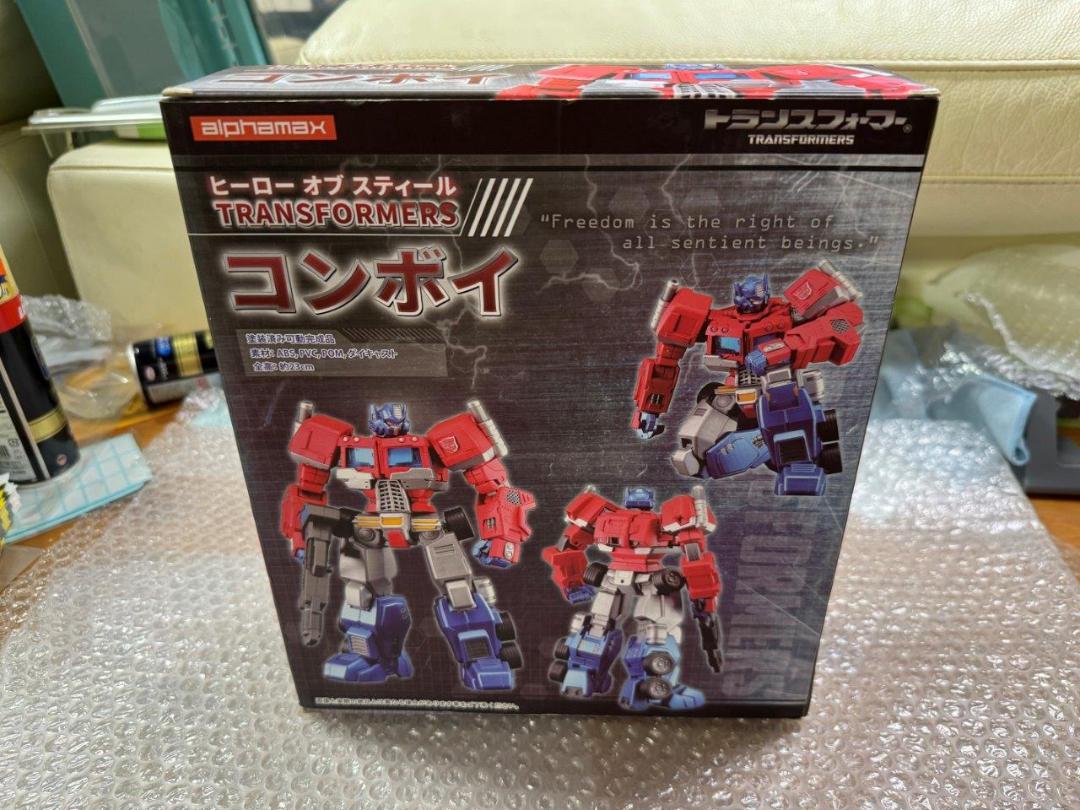 中古 アルファマックス ヒーローオブスティール コンボイ FIG]ヒーロー オブ スティール TRANSFORMERS(トランスフォーマー