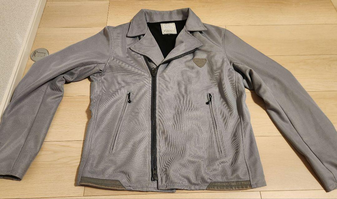 KADOYA MARKSMAN メッシュ バイクジャケット L グレー