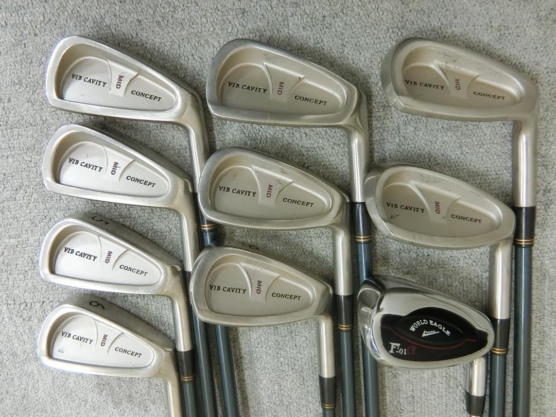 b400 初心者 ワールドイーグル 等メンズゴルフクラブ１４本セット
