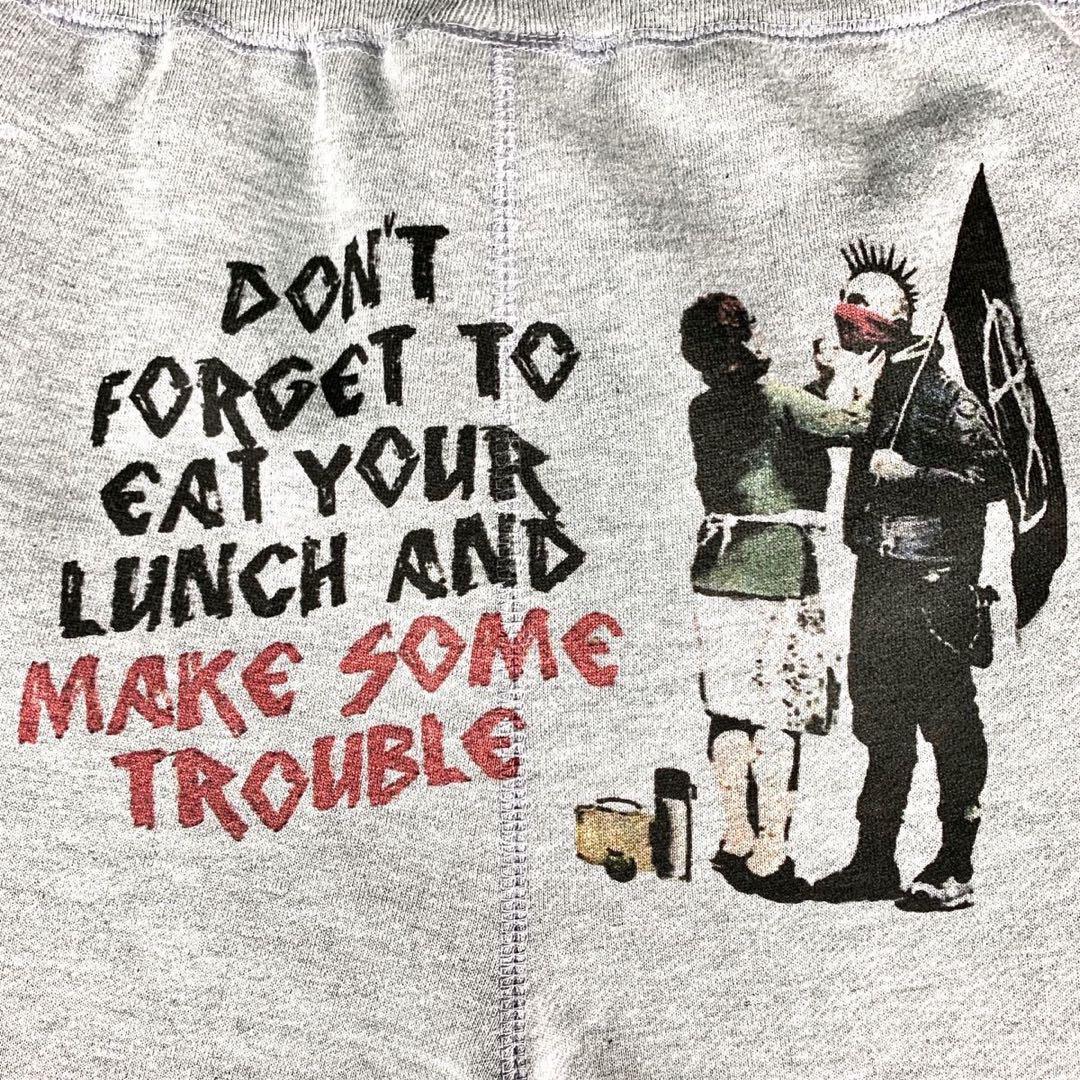 最大80％OFF - 『在庫ロス売買マーケット』 新品 スウェットパンツ パンク モヒカン マザコン バンクシー BANKSY スウェット