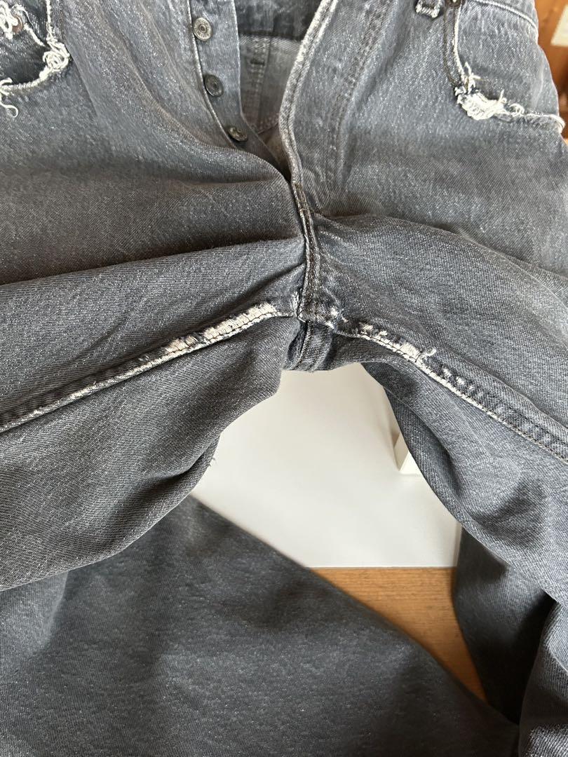 Levi's 501-0658 先染めブラック ハチマル W33