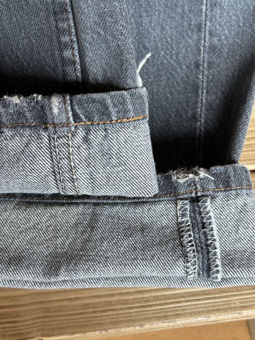 Levi's 501-0658 先染めブラック ハチマル W33