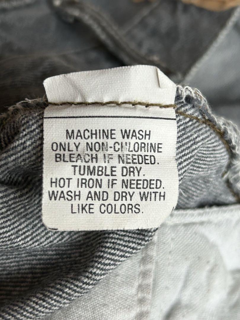 Levi's 501-0658 先染めブラック ハチマル W33