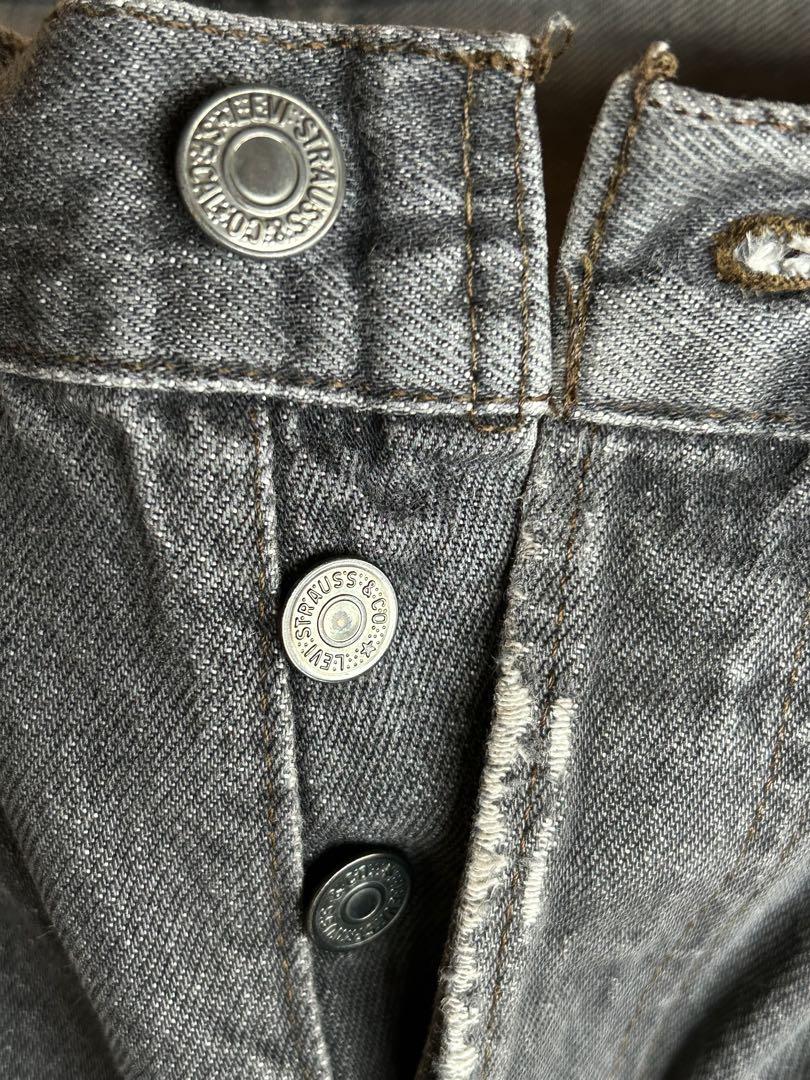 Levi's 501-0658 先染めブラック ハチマル W33