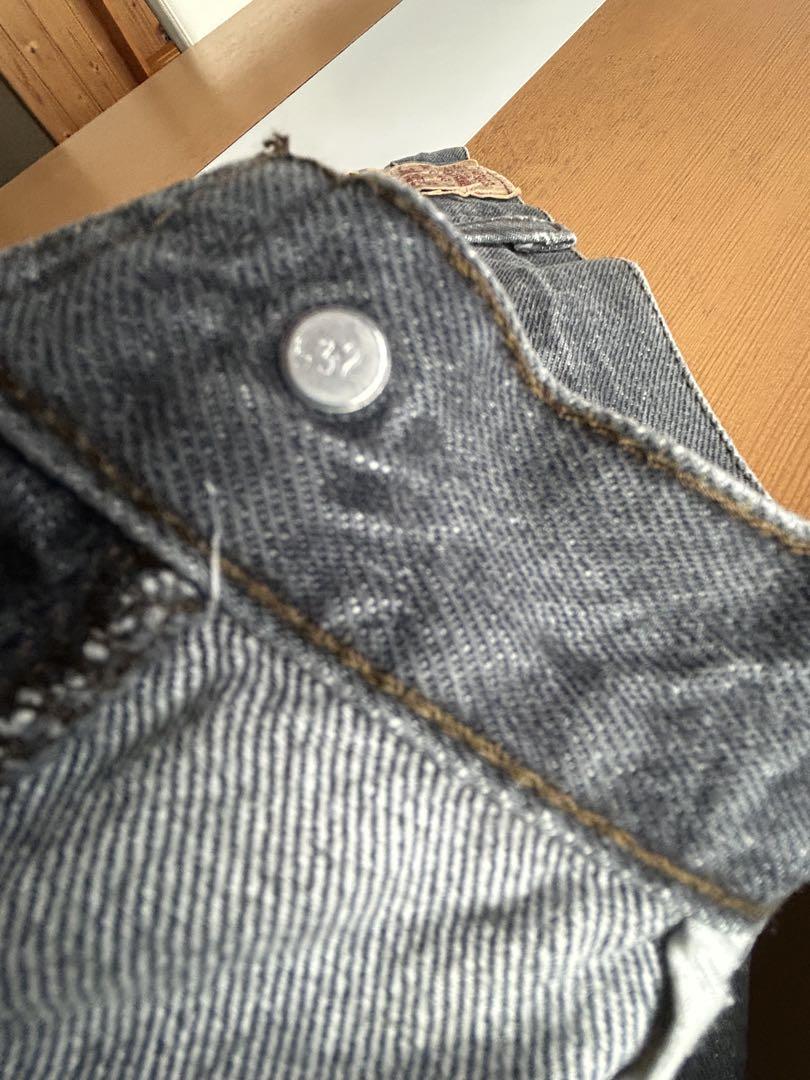 Levi's 501-0658 先染めブラック ハチマル W33