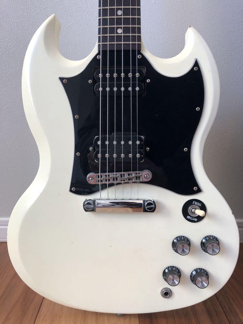 Gibson SG Special Faded Worn White ホワイト