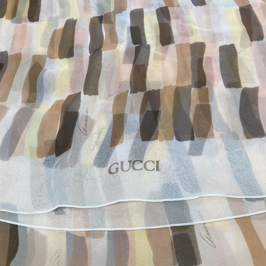 10%値引き】GUCCIグッチ 大判ストール ショール マフラー 170cm - メルカリ 10%値引き】GUCCIグッチ 大判ストール ショール マフラー 170cm - メルカリ