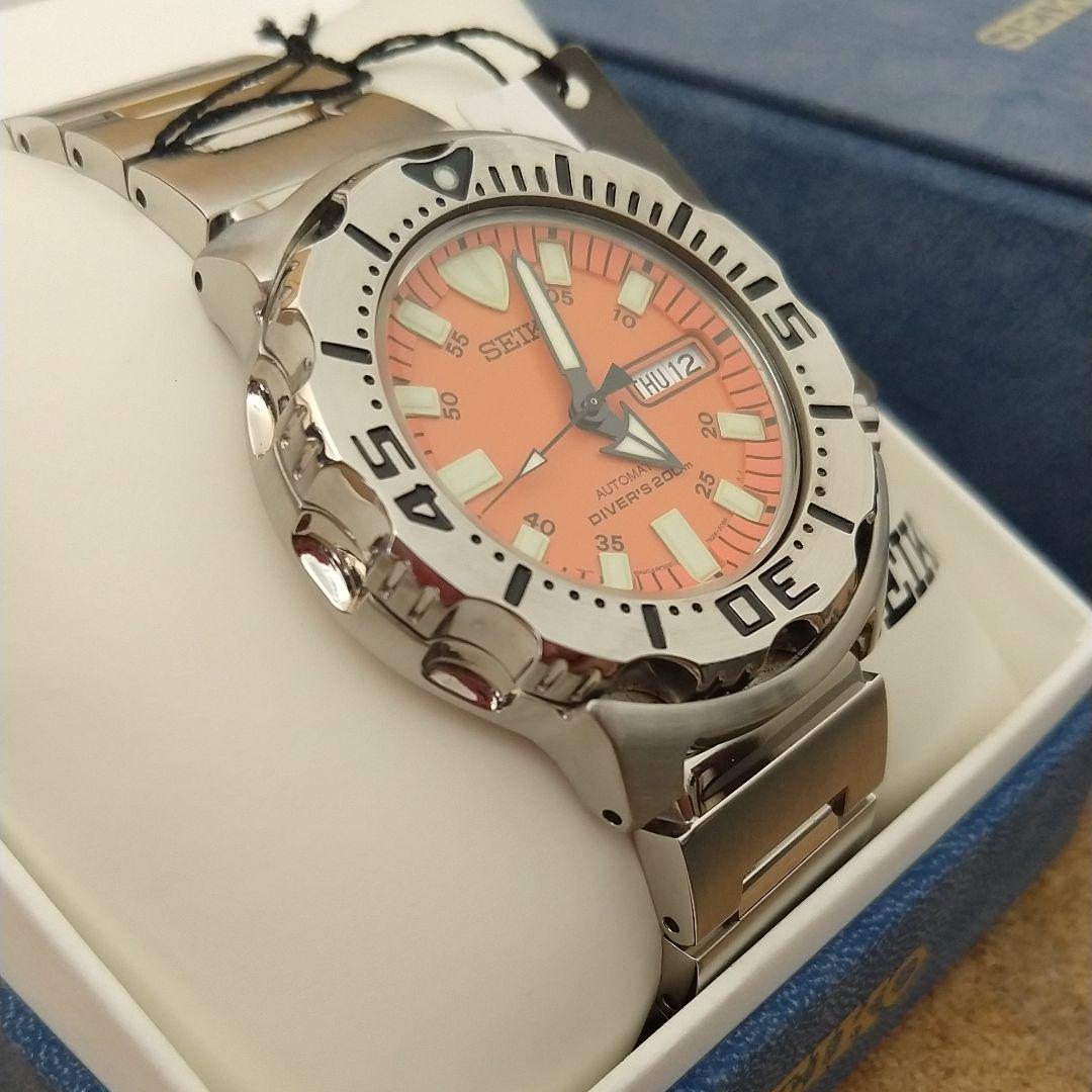 SEIKO モンスター 初代 海外モデル B2MOW-m46079315969 SKX781 オレンジ 再入荷好評